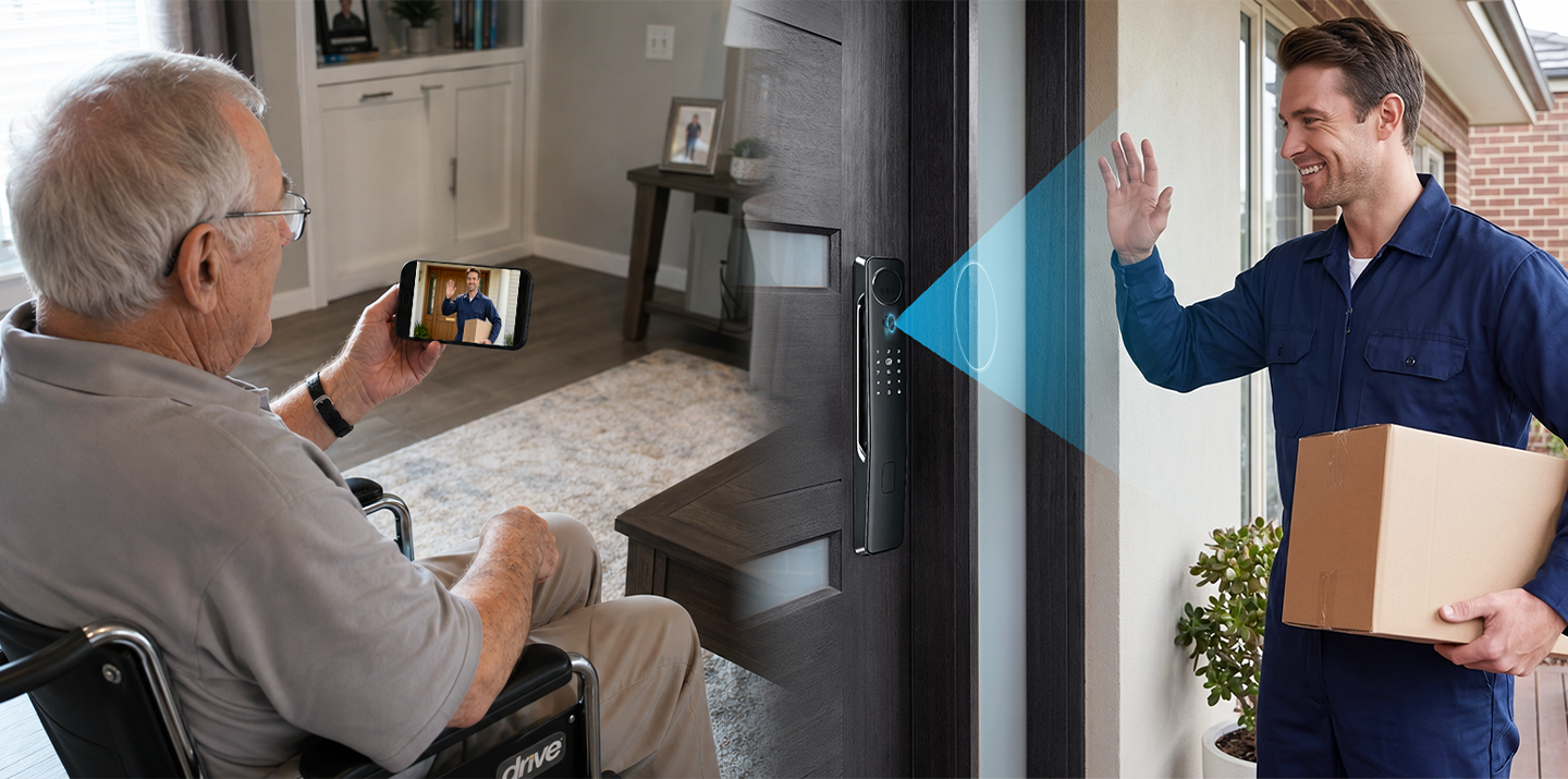 Connected smart access care scenario
