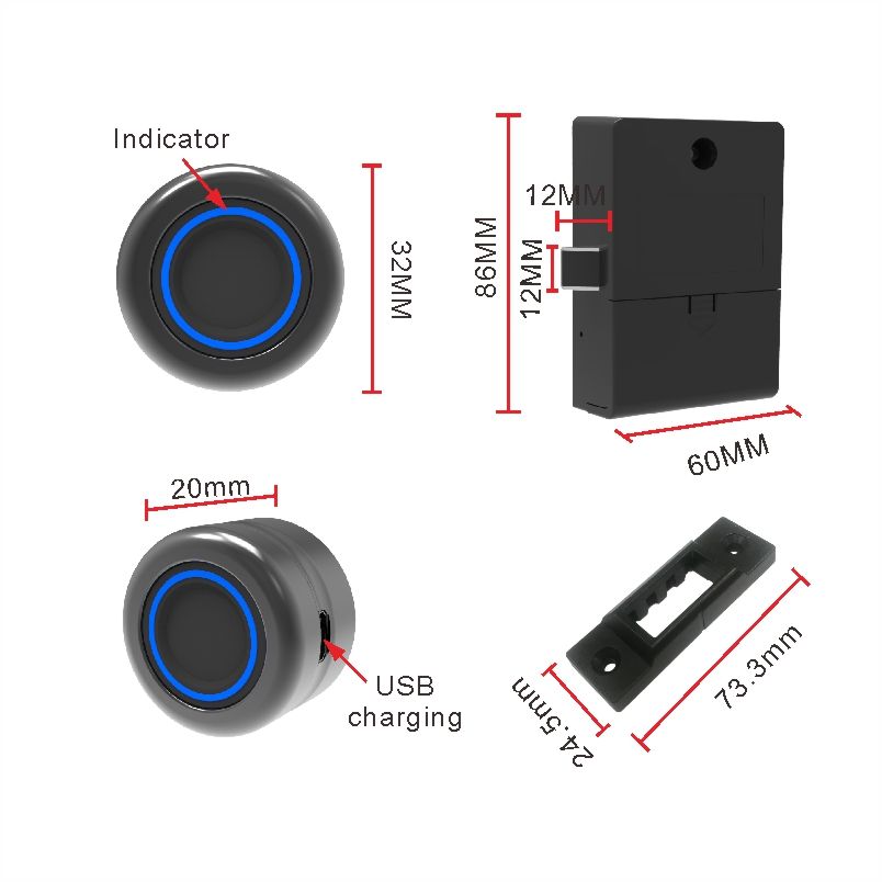 F033 Smart Cabinet Lock